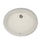 Nantucket Sinks 15 Inch X 12 Inch Undermount Ceramic Sink In Bisque UM-15x12-B - alternate 1